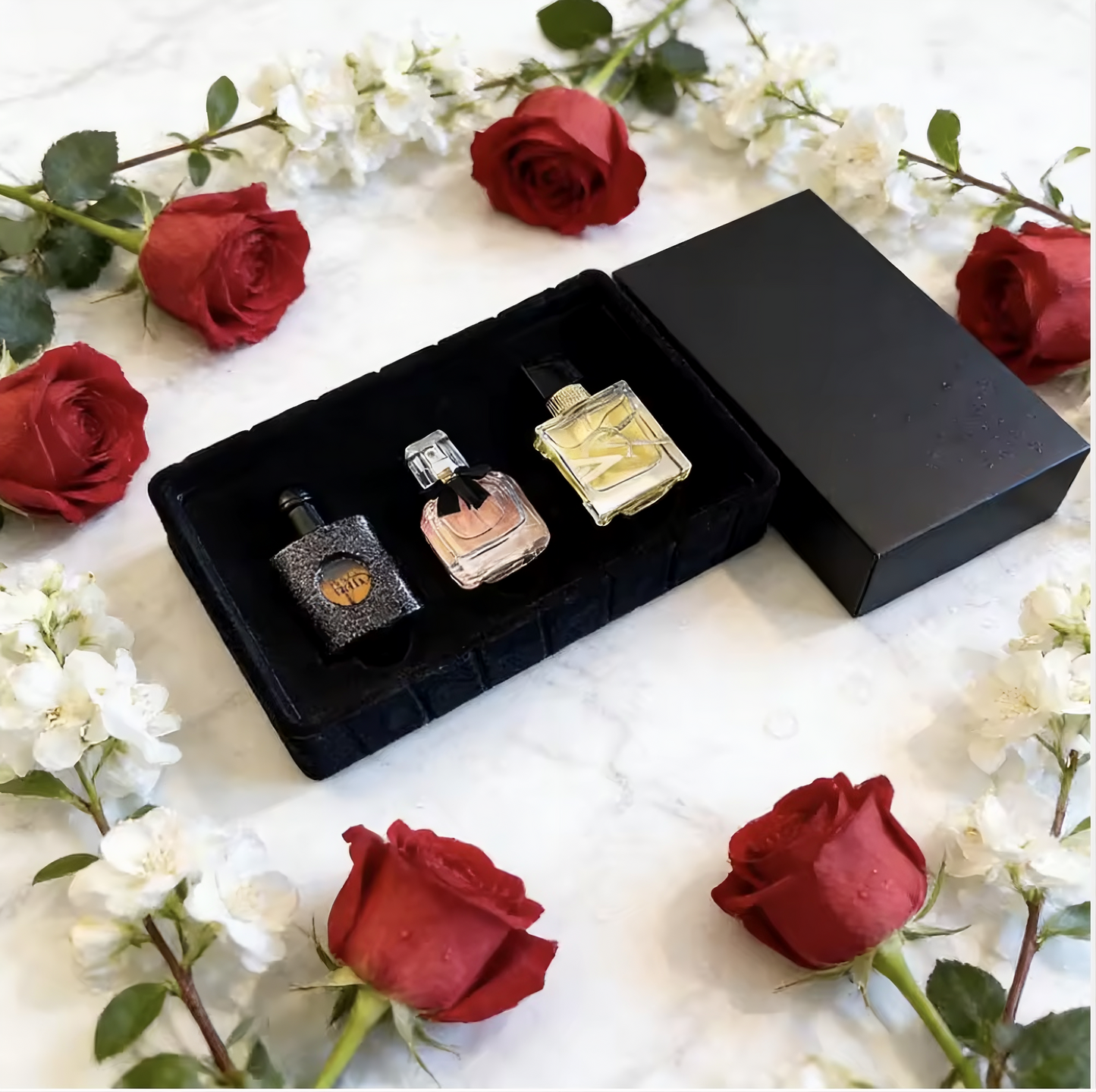 Set Perfumes : Mon Paris, Libre & Black Opium